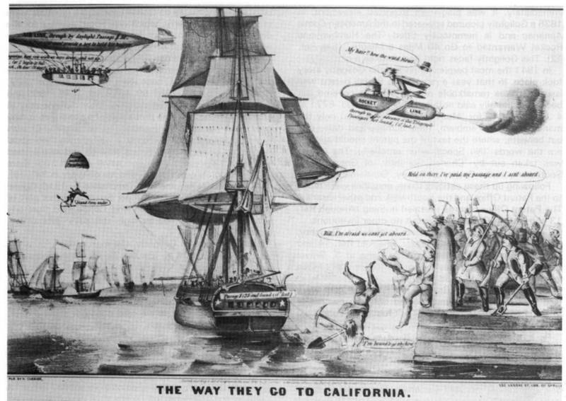 Illustration for article titled The Rocketeer Who Became a 19th Century Obsession